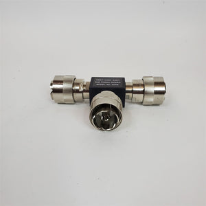 NOS Inmet 6006 Power Divider Tee Locking GR874 RF Connectors 7-9 GHz 50 Ohms