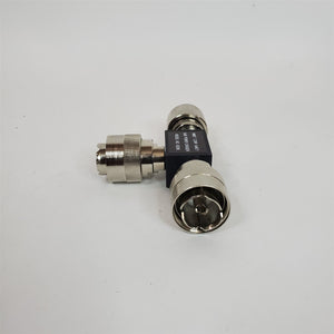NOS Inmet 6006 Power Divider Tee Locking GR874 RF Connectors 7-9 GHz 50 Ohms