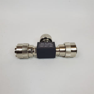 NOS Inmet 6006 Power Divider Tee Locking GR874 RF Connectors 7-9 GHz 50 Ohms