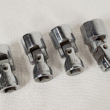 Load image into Gallery viewer, 6 POWR KRAFT Universal Joint Swivel Sockets 3/4, 11/16, 5/8, 1/2, 7/16 and 3/8