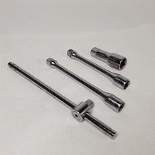 Load image into Gallery viewer, 4) Duro-Chrome Socket Extensions &amp; Sliding T 662-1/2,4432-3/8,4433-3/8,4463-3/8