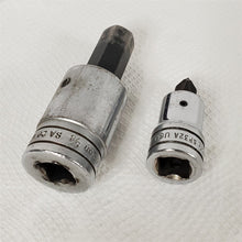 Load image into Gallery viewer, 2 SNAP-ON Socket 1/2 Drive Driver Bits SA20A 5/8 Hex, SP32A Phillips Screwdriver