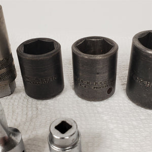 8 PROTO Sockets Impact, Spark Plug, Flat Head Bit, Hex Socket & Shallow Socket