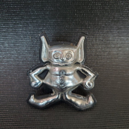 70 1970 AMC Gremlin Front Fender Badge Emblem Ornament Gremie Man HTF Gremie Guy