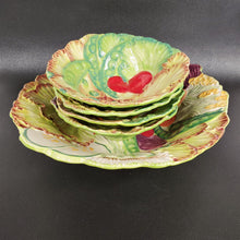 Load image into Gallery viewer, temp-tations FIGURAL VEGETABLE 5 piece set Serving Bowl &amp; 4 salad bowls