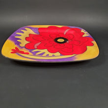 Load image into Gallery viewer, Large Square POPPY PLATTER matte finish Signed