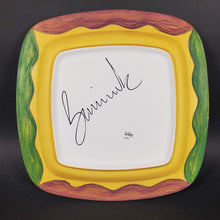Load image into Gallery viewer, Large Square POPPY PLATTER matte finish Signed