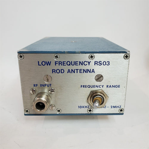Vintage APEG Transceiver Low Frequency RS03 Rod Antenna Head 19KHz - 2MHz