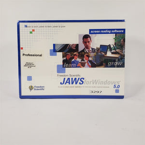 JAWS for Windows 5.0 Screen Reading Software NIB Unopened