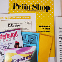Load image into Gallery viewer, Lot of 2 - Print Shop &amp; Print Shop Companion IBM/Tandy &amp; Compatibles DOS 2.0,2.1