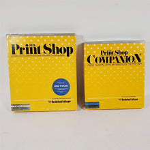 Load image into Gallery viewer, Lot of 2 - Print Shop &amp; Print Shop Companion IBM/Tandy &amp; Compatibles DOS 2.0,2.1