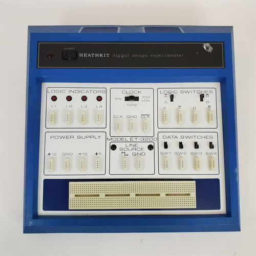 Heathkit Digital Design Bread Board Experimenter ET-3200 BLUE