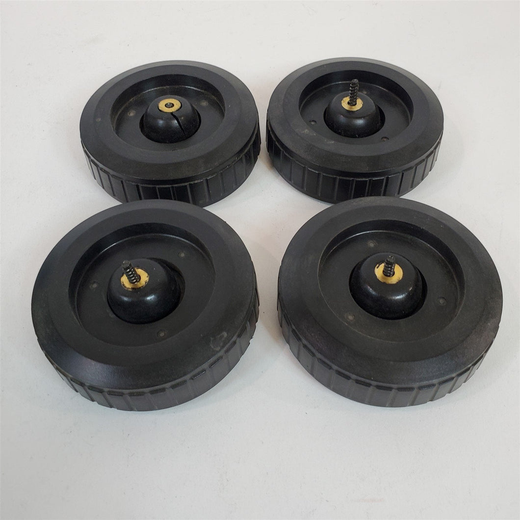 Set of 4 Turntable Feet from a NOS Onkyo CP-1057F Automatic Turntable 3.25