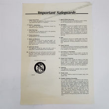 Load image into Gallery viewer, Instruction Manual &amp; Documentation from a NOS Onkyo CP-1057F Automatic Turntable