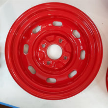 Load image into Gallery viewer, VTG 68-77 VW Set of 4 Wheels 4x130mm Lug 15"x 4" Beetle Bug Bus Volkswagen