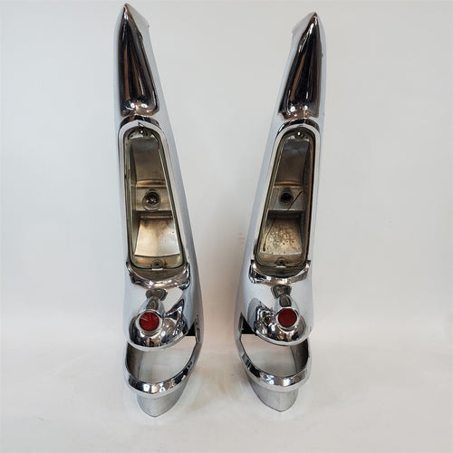 60 1960 Plymouth Belvedere Fury Suburban Station Wagon Tail Light Housings LH RH