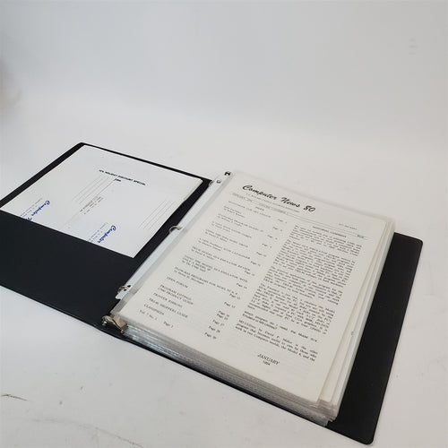 Vintage 1994 Original Computer News 80 Complete Set of 12 Issues for TRS-80