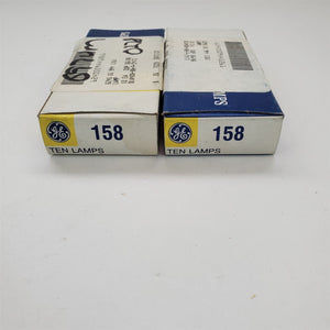 Lot of 20 Vintage GE 158 Miniature Light Bulbs Circa 1986 12-14V