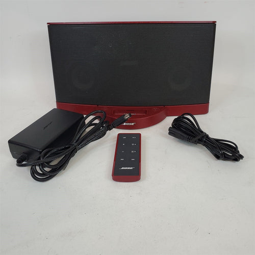Rare Burgundy Red Bose SoundDock II Digital Music System for iPod w/Remote #2