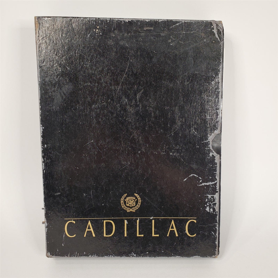 1986 Cadillac Boxed Press Kit Set - Three Folders