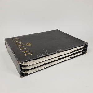 1986 Cadillac Boxed Press Kit Set - Three Folders