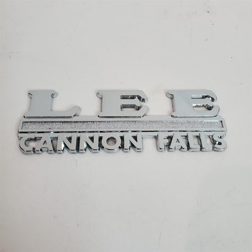 VTG LEE (Chevrolet Oldsmobile) Cannon Falls Metal Dealership Emblem Minnesota