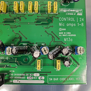 Mic Amps 1-8 Card for Digidesign Focusrite Control|24 16 & 24 Channel Mixer