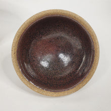 Load image into Gallery viewer, Brown Pottery Crock Pot / Seed Jar Glazed Inside Signed AFS