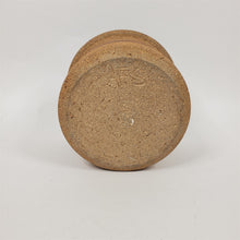 Load image into Gallery viewer, Brown Pottery Crock Pot / Seed Jar Glazed Inside Signed AFS