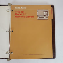 Load image into Gallery viewer, Vintage Original TRS-80 Model 12 Owner&#39;s System Manual by Radio Shack