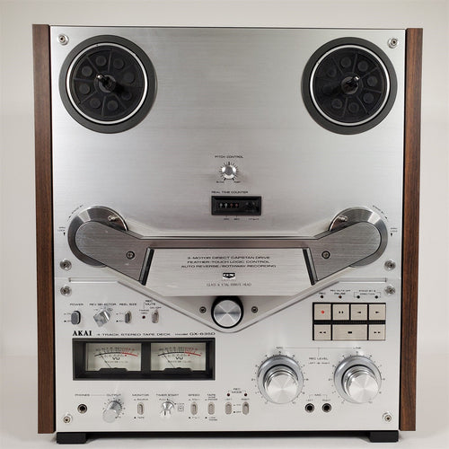 Audiophile Reel-To-Reel Tape Recorder Player Akai GX-635D Exceptional Condition!