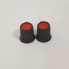 Load image into Gallery viewer, PAIR Red Knobs for Vintage Soundcraft 200B 16 and 24 Channel Mixer