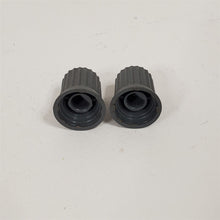 Load image into Gallery viewer, PAIR Black Knobs for Vintage Soundcraft 200B 16 and 24 Channel Mixer