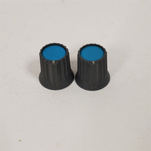 Load image into Gallery viewer, PAIR Blue Knobs for Vintage Soundcraft 200B 16 and 24 Channel Mixer