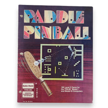Load image into Gallery viewer, Vintage 1980 Original Paddle Pinball Game MANUAL ONLY Level II 16K for TRS-80