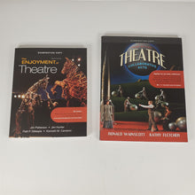 Load image into Gallery viewer, LOT of 2 Books Enjoyment of Theatre 8th Ed. &amp; Theatre Collaborative Acts 3rd Ed