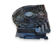 Load image into Gallery viewer, 00-07 BMW X5 A/C Condenser Radiator Fan w/Housing Behr Hella 8EW 351 040-661 NOS