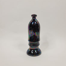 Load image into Gallery viewer, Vintage 5-1/2" Pawn Chess Piece Black Gothic/MCM Glazed Duncan Ceramic