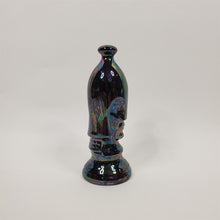 Load image into Gallery viewer, Vintage 5-1/2" Pawn Chess Piece Black Gothic/MCM Glazed Duncan Ceramic