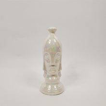 Load image into Gallery viewer, Vintage 5-1/2" Pawn Chess Piece WHITE Gothic/MCM Glazed Duncan Ceramic