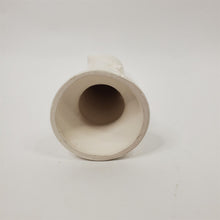 Load image into Gallery viewer, Vintage 6-3/4" BISHOP Chess Piece WHITE Gothic/MCM Glazed Duncan Ceramic