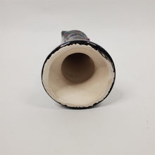 Load image into Gallery viewer, Vintage 6-3/4" BISHOP Chess Piece BLACK Gothic/MCM Glazed Duncan Ceramic