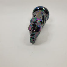 Load image into Gallery viewer, Vintage 6-1/2" KNIGHT Chess Piece BLACK Gothic/MCM Glazed Duncan Ceramic