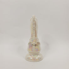 Load image into Gallery viewer, Vintage 6-1/2" KNIGHT Chess Piece WHITE Gothic/MCM Glazed Duncan Ceramic