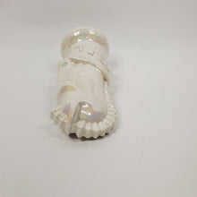 Load image into Gallery viewer, Vintage 6-1/2" KNIGHT Chess Piece WHITE Gothic/MCM Glazed Duncan Ceramic