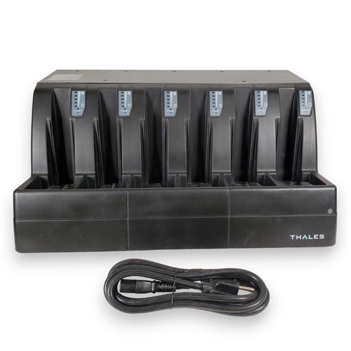 6-Port Lithium Ion Battery Charger for AN/PRC-148 MBITR Radio Thales 1600653-1