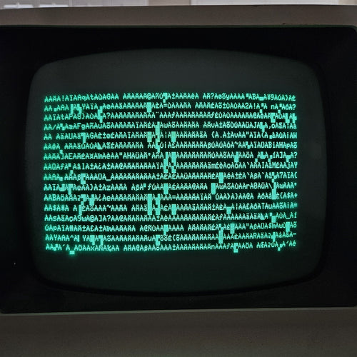 Vintage Original TRS-80 CRT Green Display & Video Card Model I/II/III/4 Tested
