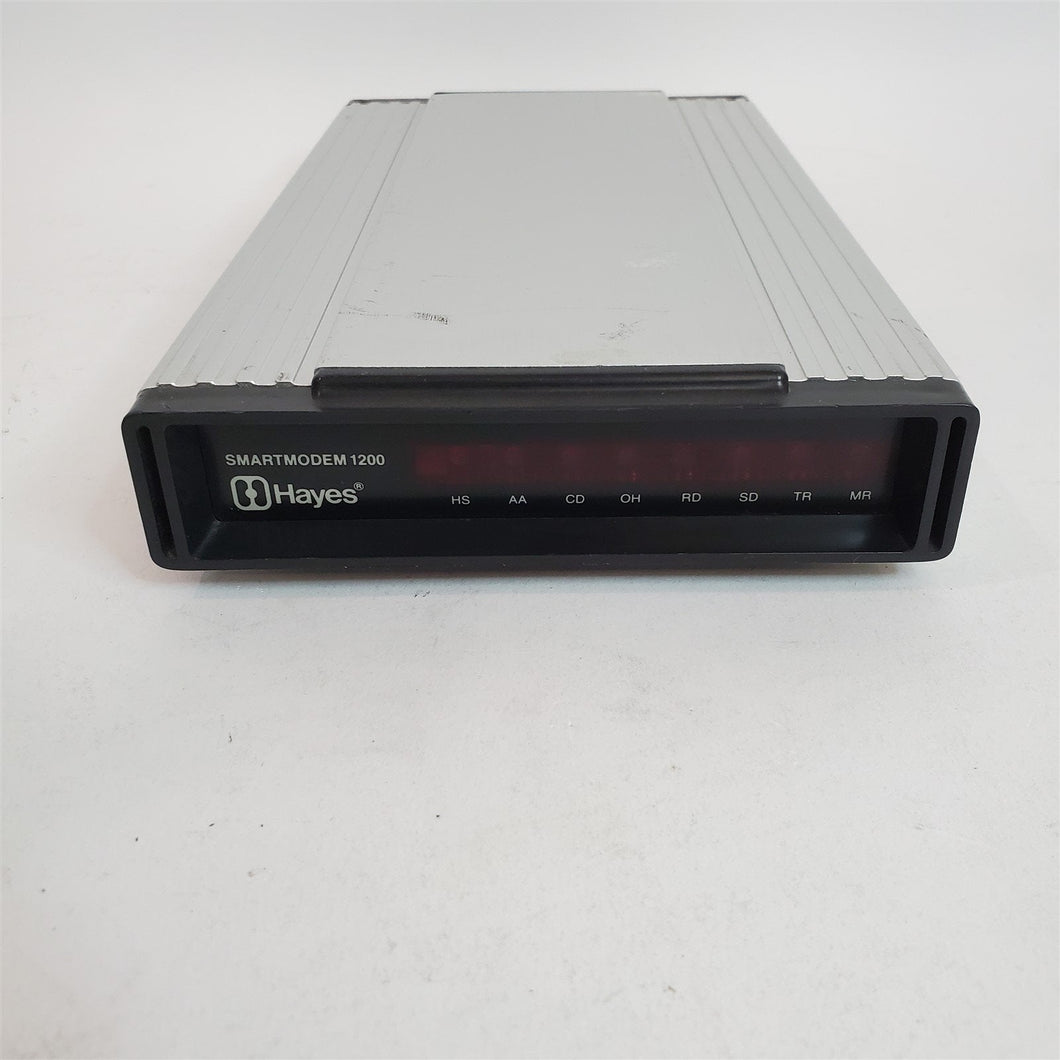 Vintage Hayes SmartModem 1200 External Modem without Power Adapter