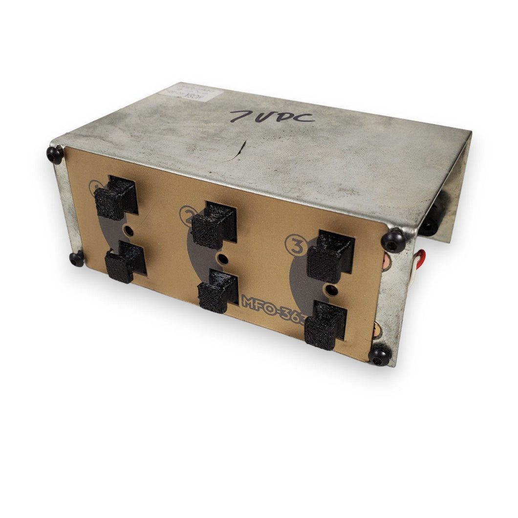 Hosa MFO-363 24-bit/48kHz Compatible Optical Patchbay for S/PDIF ADAT Lightpipe