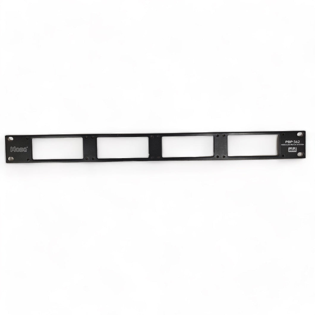 Hosa Modular Patch System Patchbay Frame / Front Rack Mount PBP-362